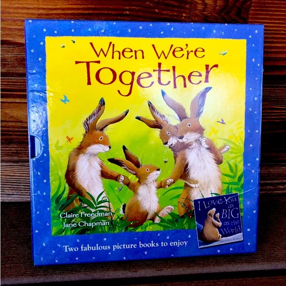 ⭐️Little Tiger Press⭐️ I Love You As Big As THE World & When We're Together - Picture 1 of 11